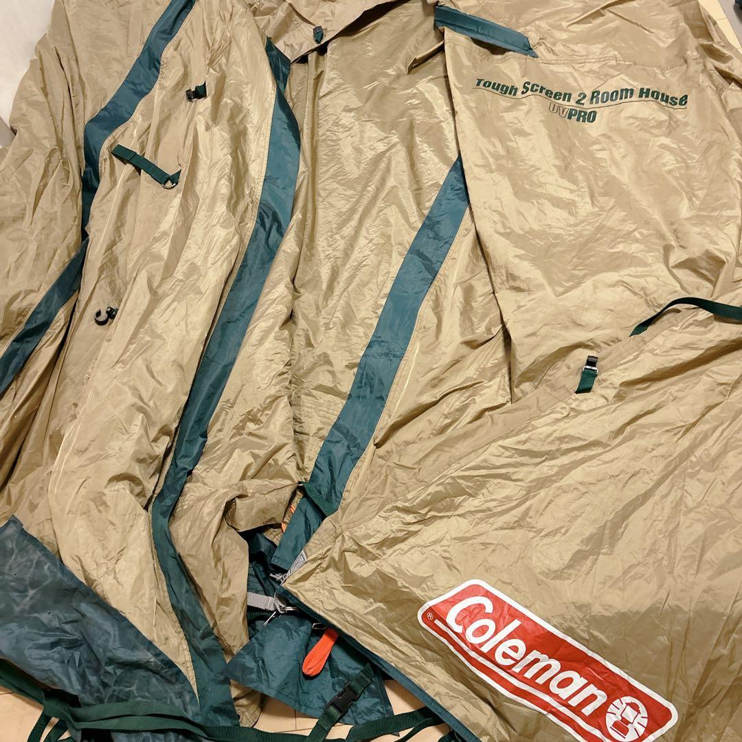 【付属品完備】タフスクリーン2ルームハウス Coleman 別売シート付いてます