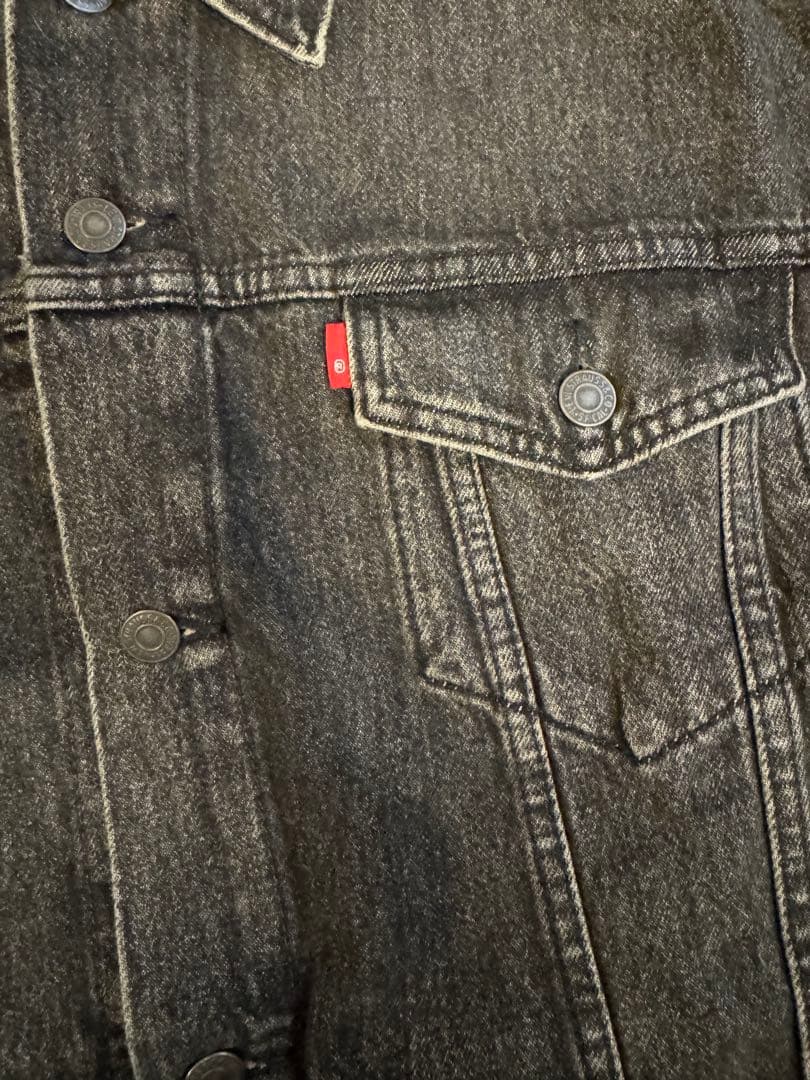 Levi's 72334 XXL 黒 デニムジャケット 3rd