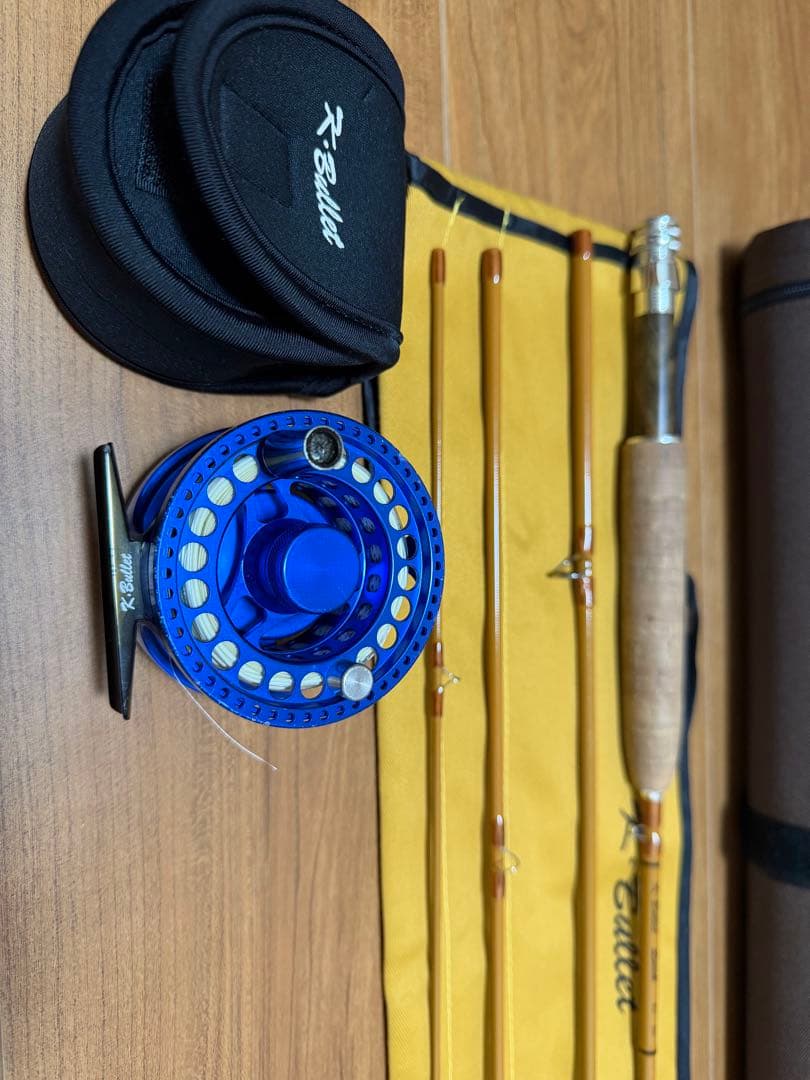 K.Bullet Quick#3 8ft リール付き
