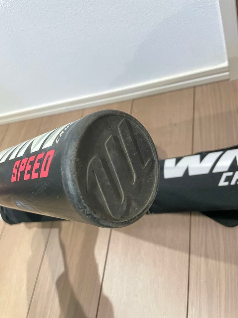 さっこMarucci ワニクラッシャー スピード 軟式用 赤 83センチ