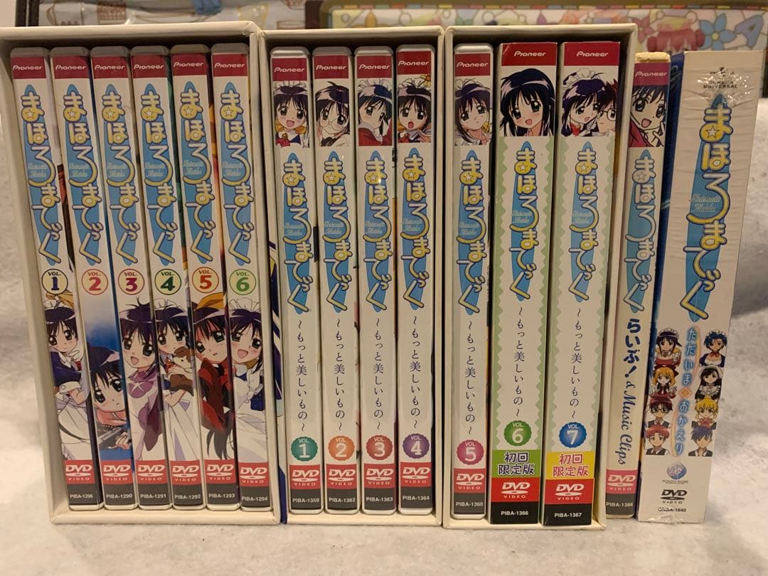 【中古品】 アニメDVD まほろまてぃっく　1期、2期、LIVE、OVA