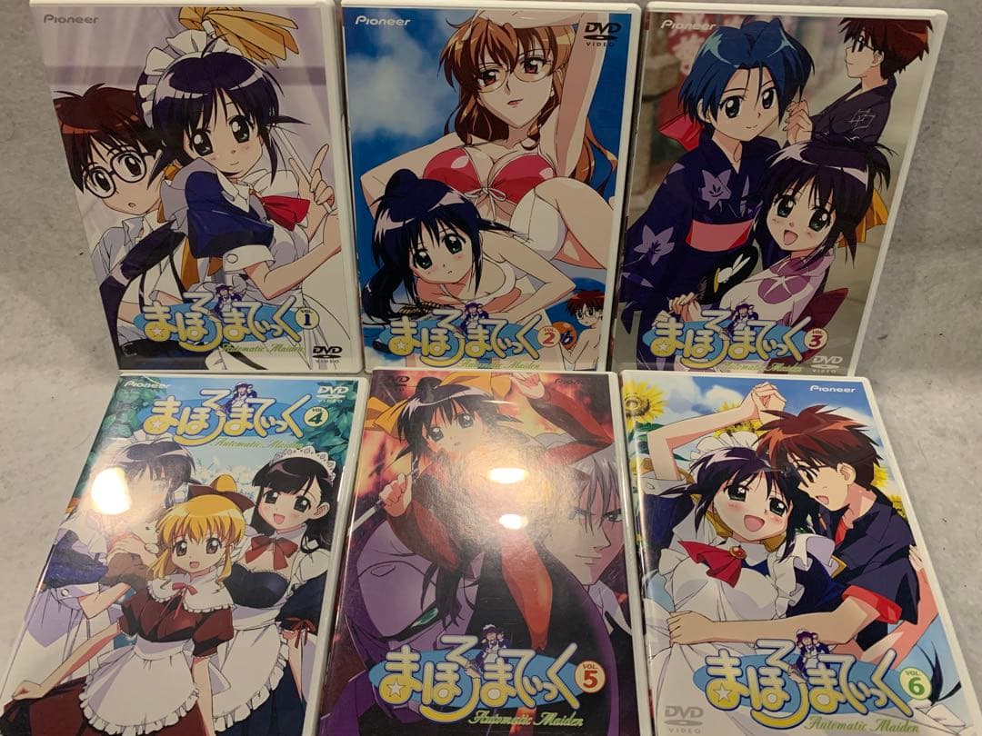 【中古品】 アニメDVD まほろまてぃっく　1期、2期、LIVE、OVA