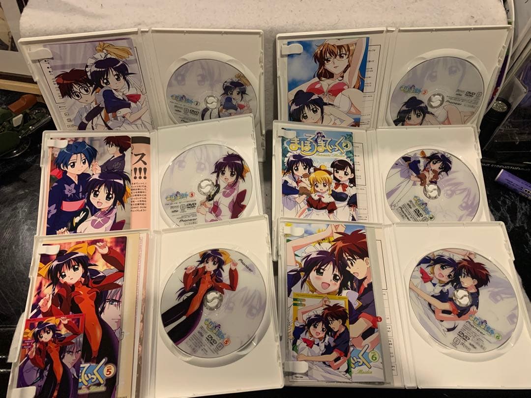 【中古品】 アニメDVD まほろまてぃっく　1期、2期、LIVE、OVA