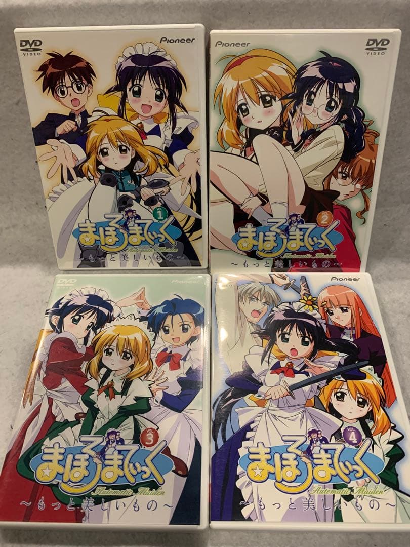 【中古品】 アニメDVD まほろまてぃっく　1期、2期、LIVE、OVA
