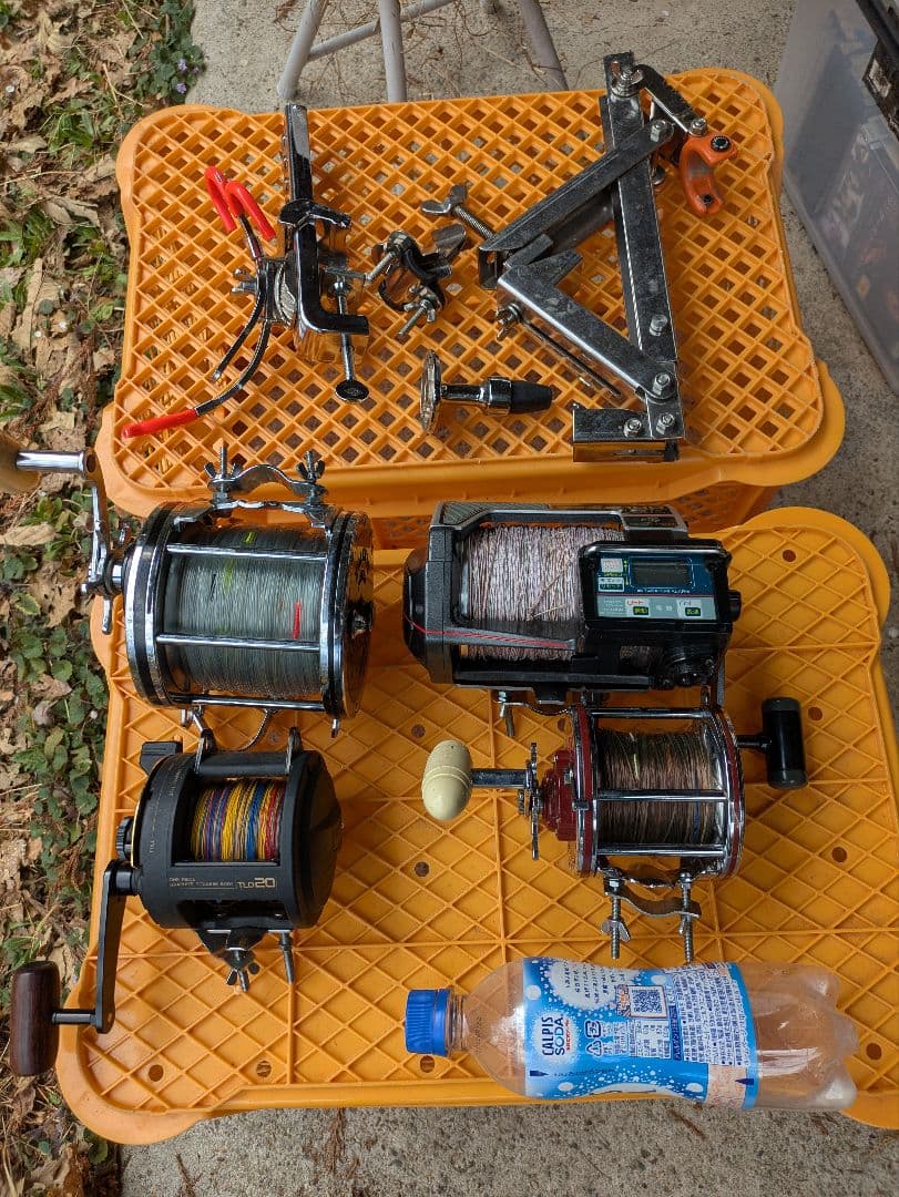 RYOBI　SHIMANO　ペンセネター　リール　海釣り　　カジキマグロ　釣り竿