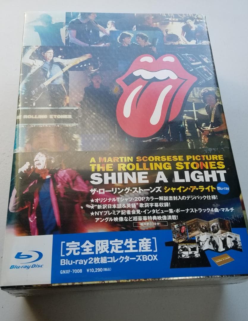ローリングストーンズDVDシャインアライト(未開封)