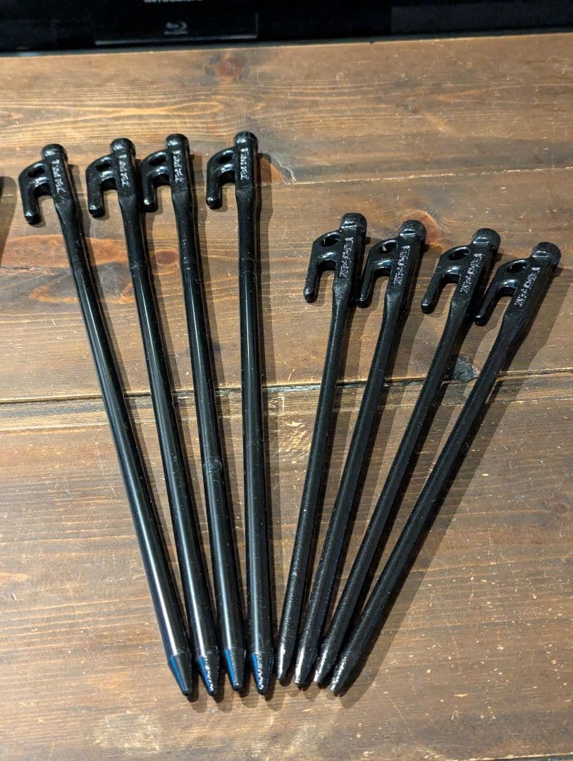 【ニコ様】peak ハンマーペグセット　収納袋付き