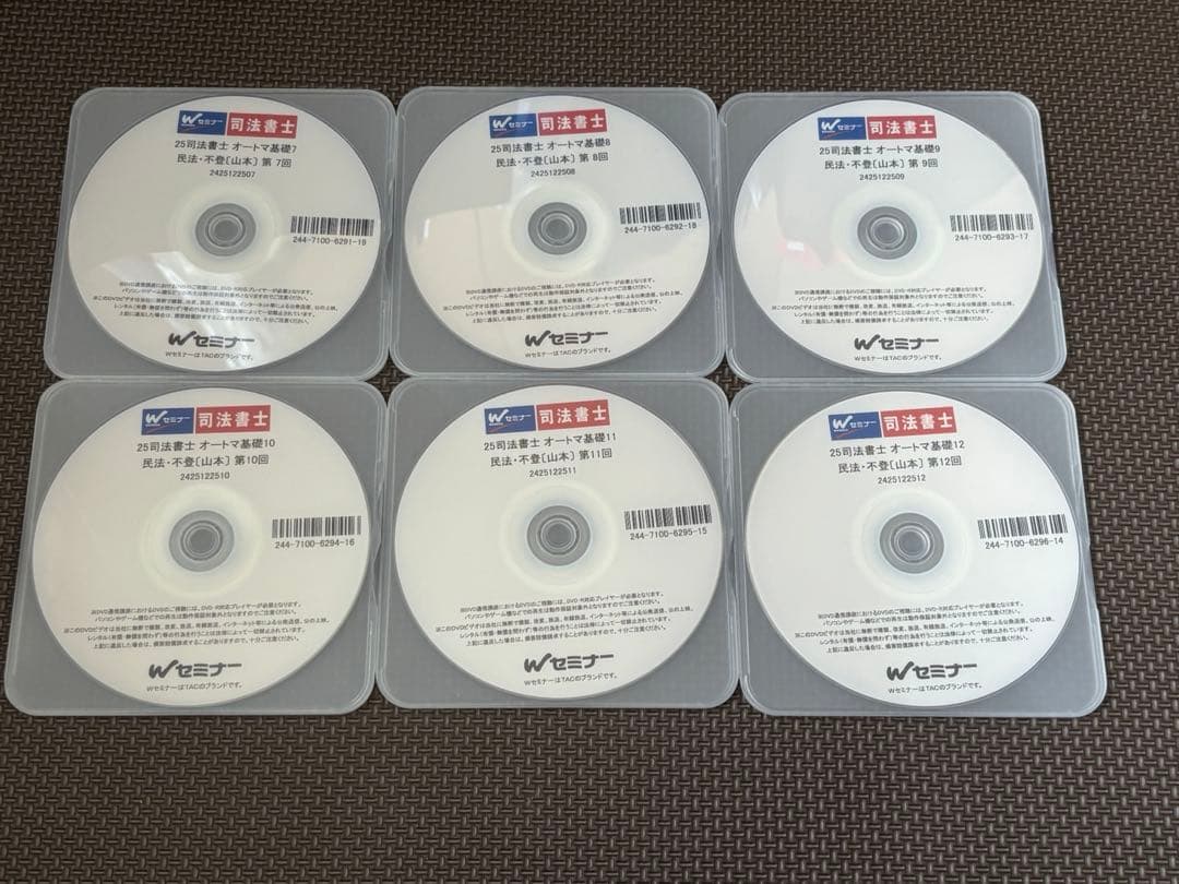 司法書士　山本オートマチック基礎講座　民法講義DVD