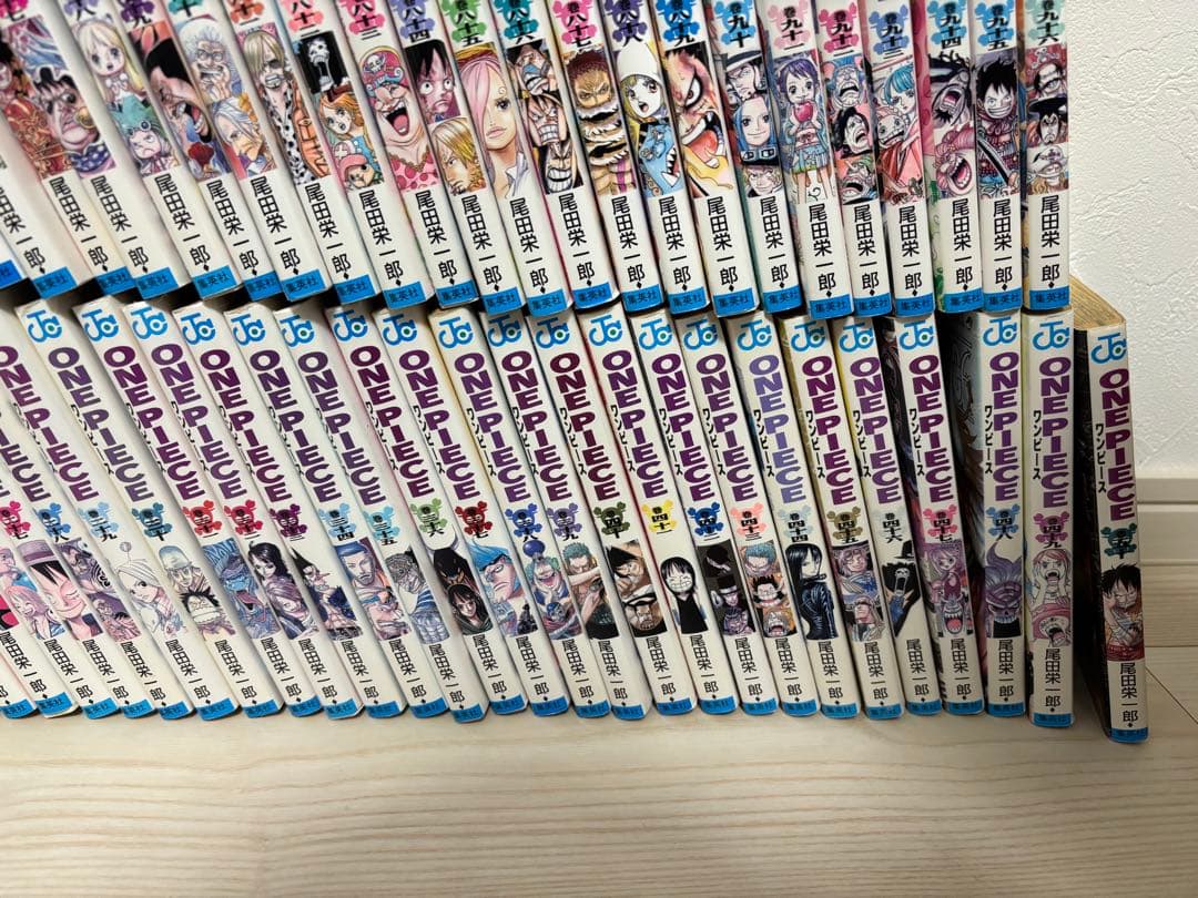 ワンピース　単行本　1〜107巻　ウォンテッド