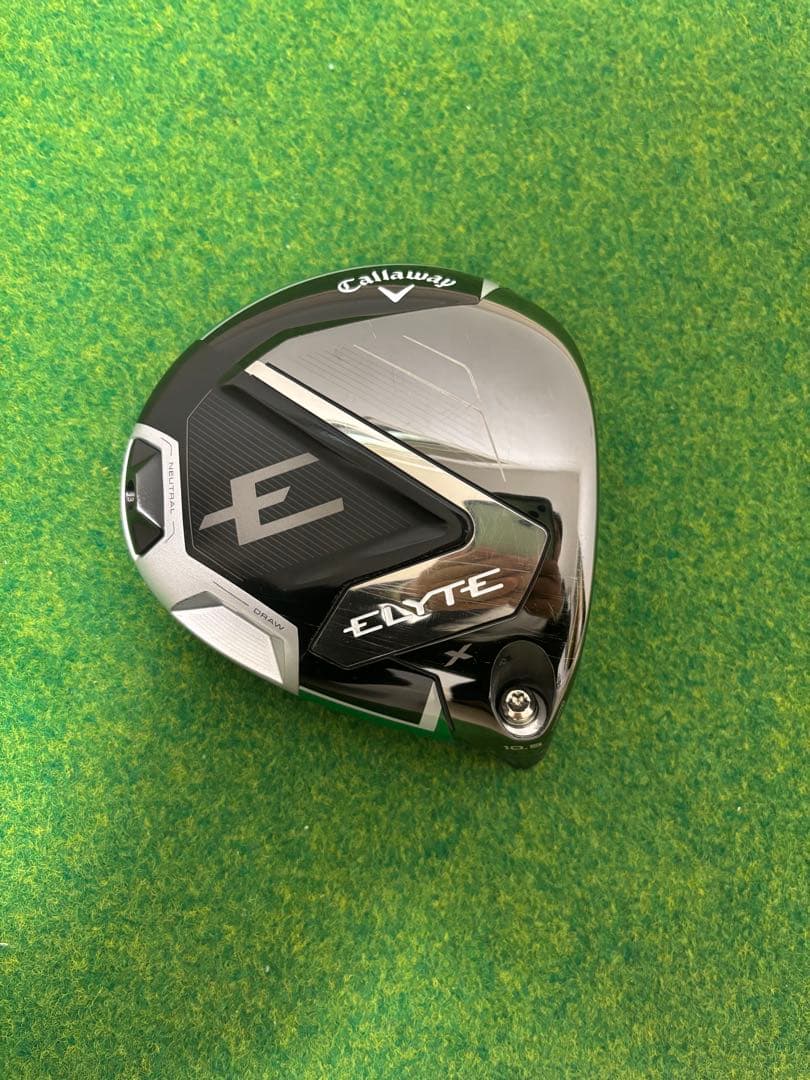 Callaway ELYTE Xドライバー ヘッド 10.5 ° ウェイト2つ付