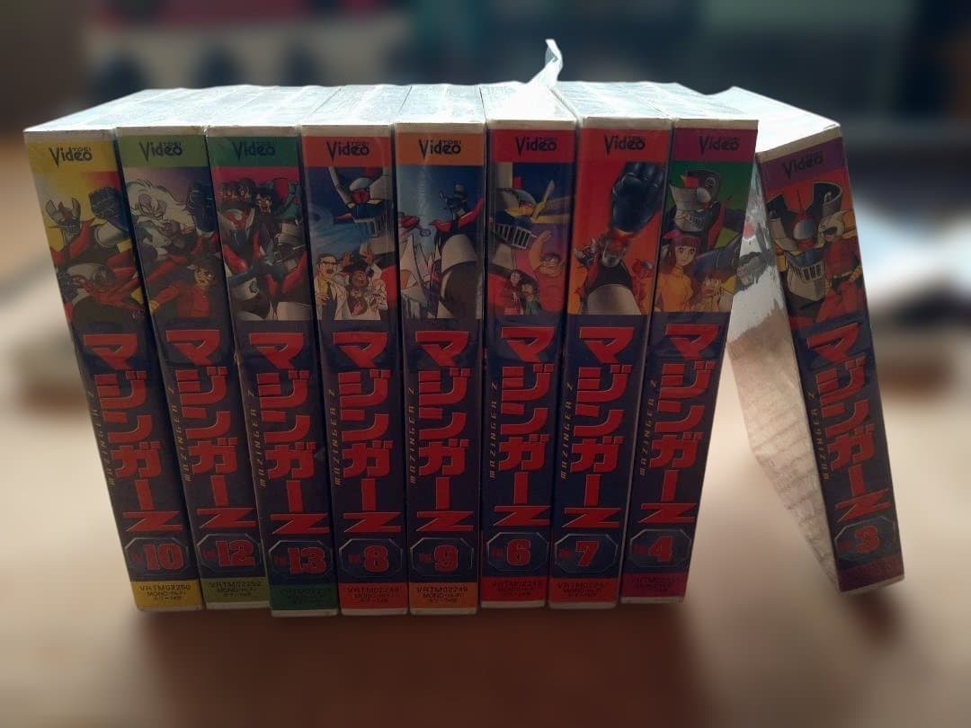 E*a様 マジンガーZ (Mazinger Z) VHS ビデオテープ　14本セ