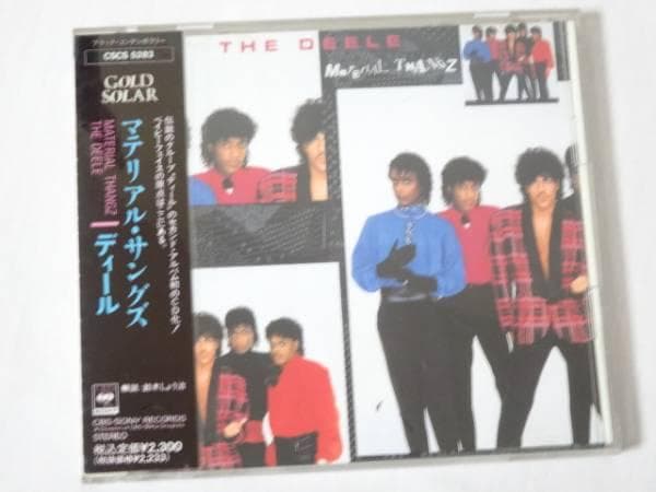 CD 国内初期帯 ディール Material Thangz マテリアル・サングズ