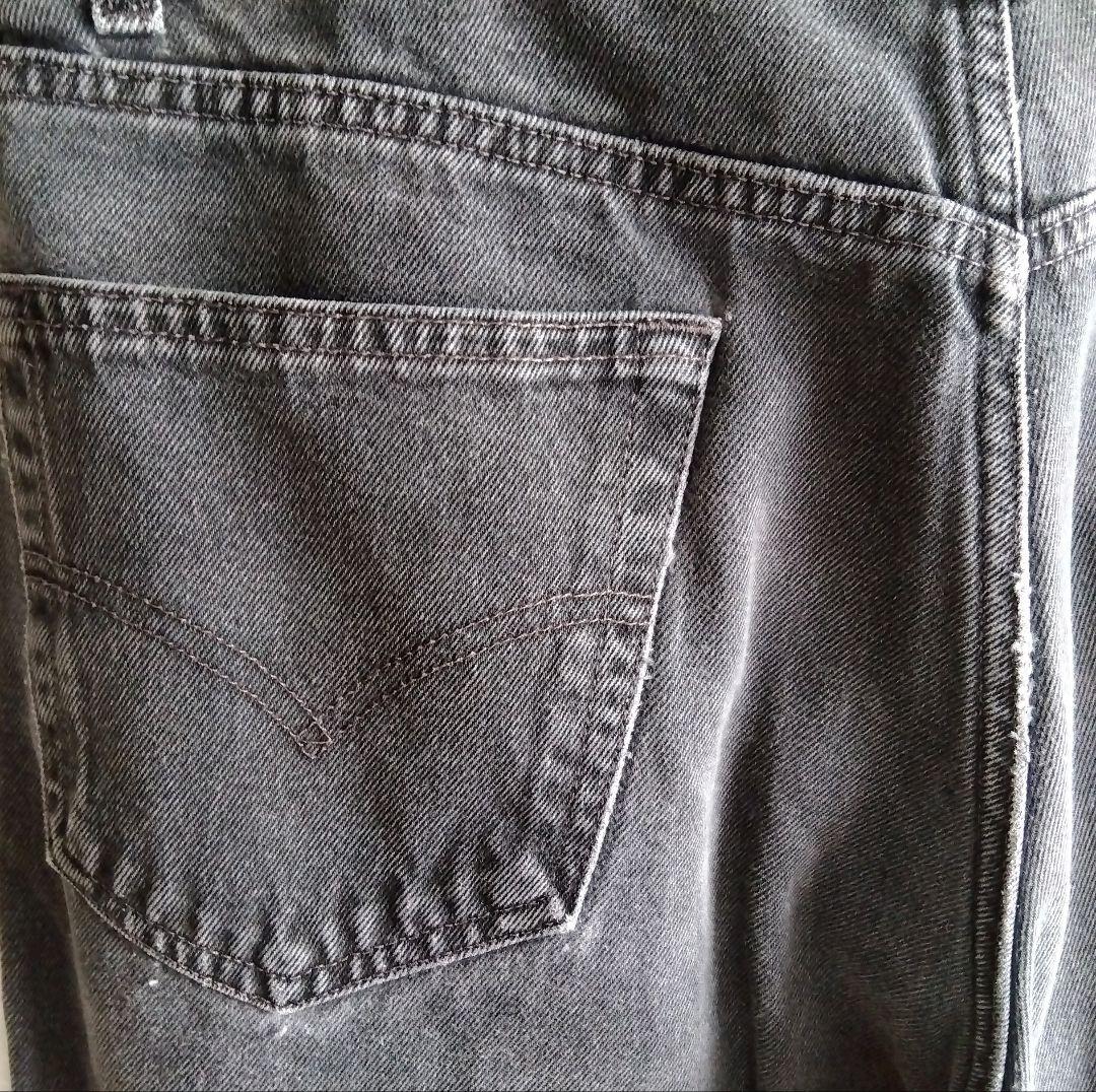 Levi's リーバイス550ブラック デニムパンツ フェード メキシコ製w34