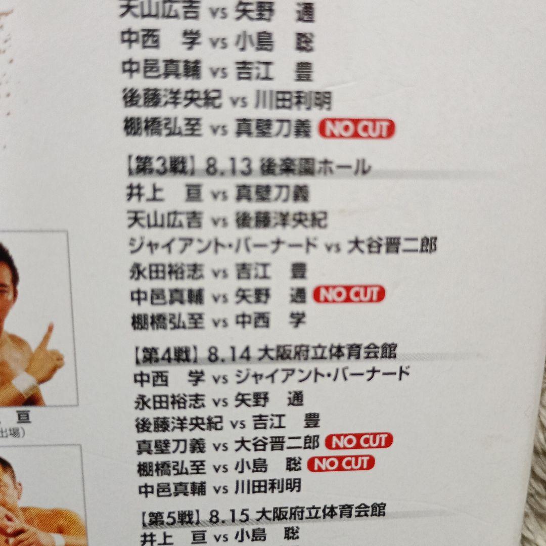 G1 CLIMAX 2008 DVD-BOX〈2枚組〉川田利明2度目の出場