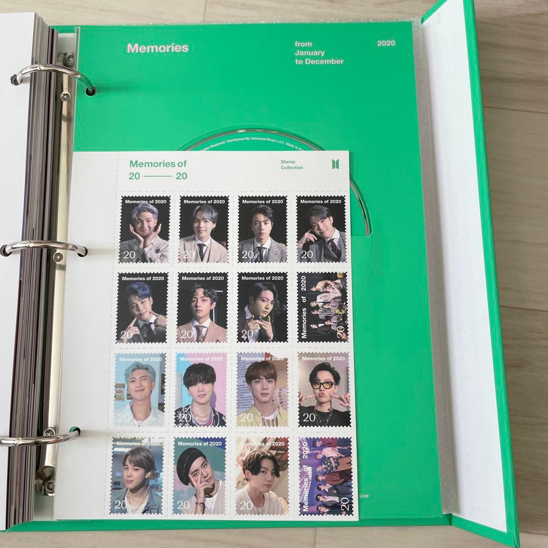 BTS Memories 2020 DVD トレカJIN