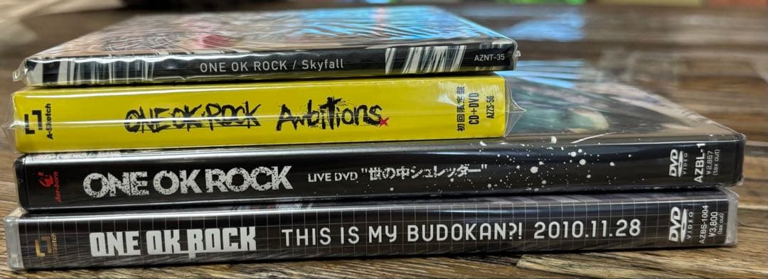 【新品未開封】ワンオクONE OK ROCK DVD &CDセット