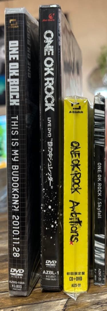 【新品未開封】ワンオクONE OK ROCK DVD &CDセット