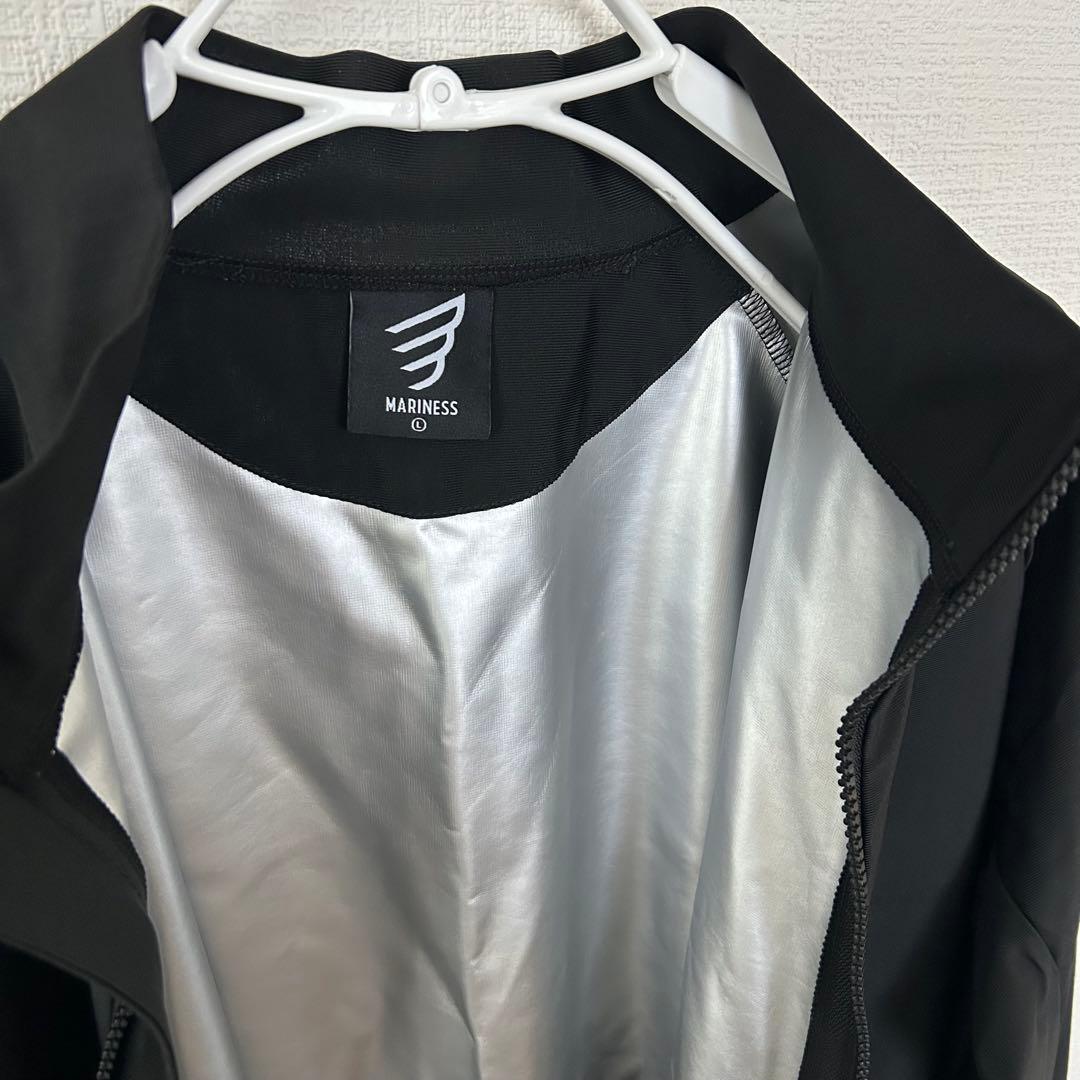 【美品】MARINESS マリネス サウナスーツ トレーニング ジム ヨガ L
