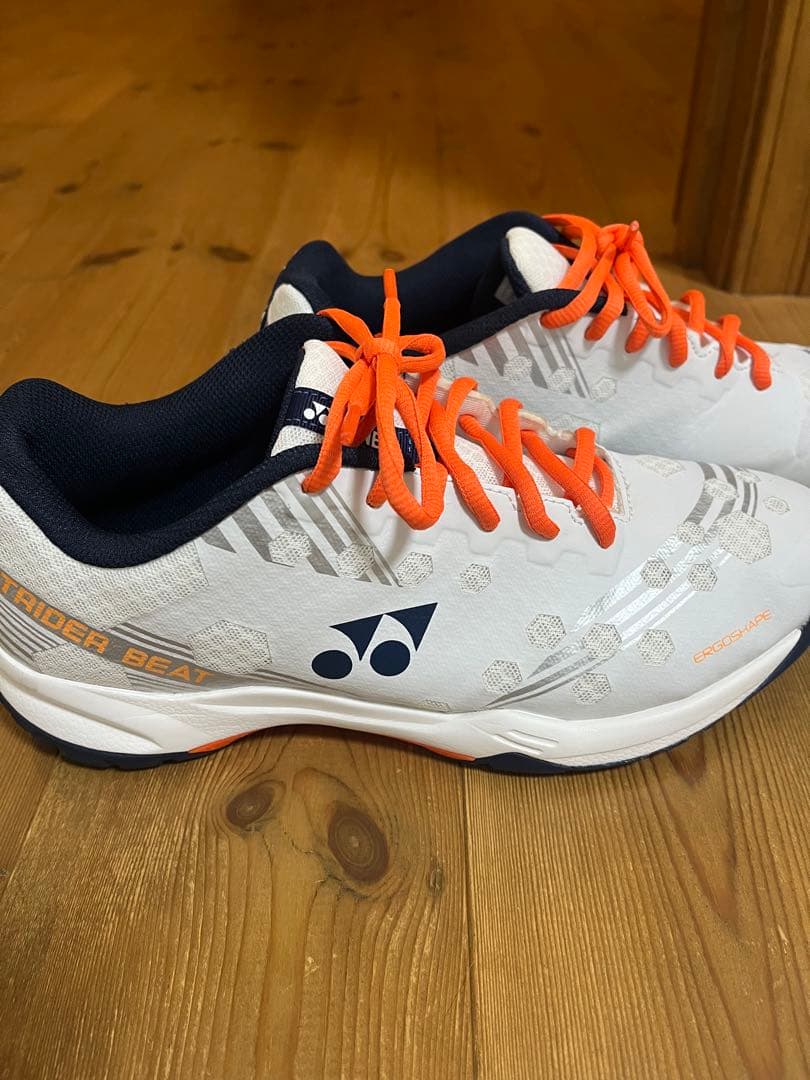YONEX SHB-02LTD バドミントンシューズ ホワイト/オレンジ