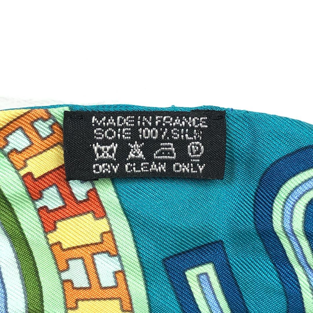 11F017 エルメス ツイリー スカーフ シルク 24 Fbg マルチカラー