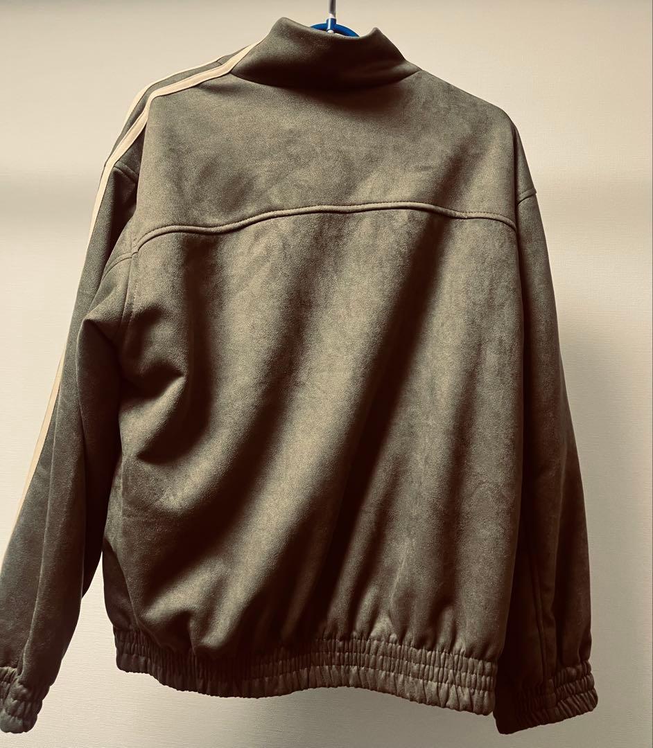 L adidas originals スエード トラックジャケット　緑