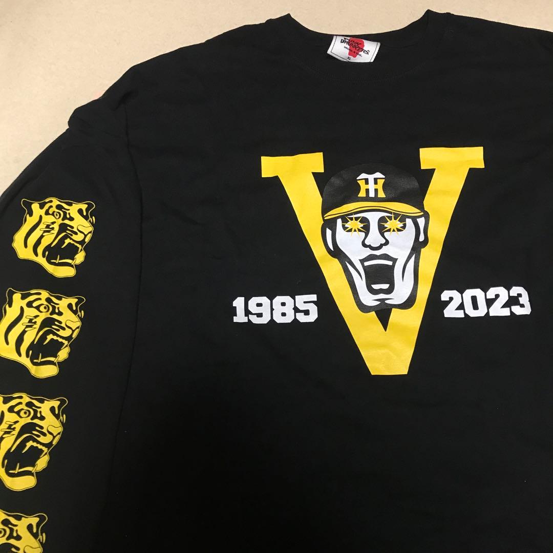 パンクドランカーズ XL 阪神タイガース 未使用 Tシャツ 長袖 日本一 優勝