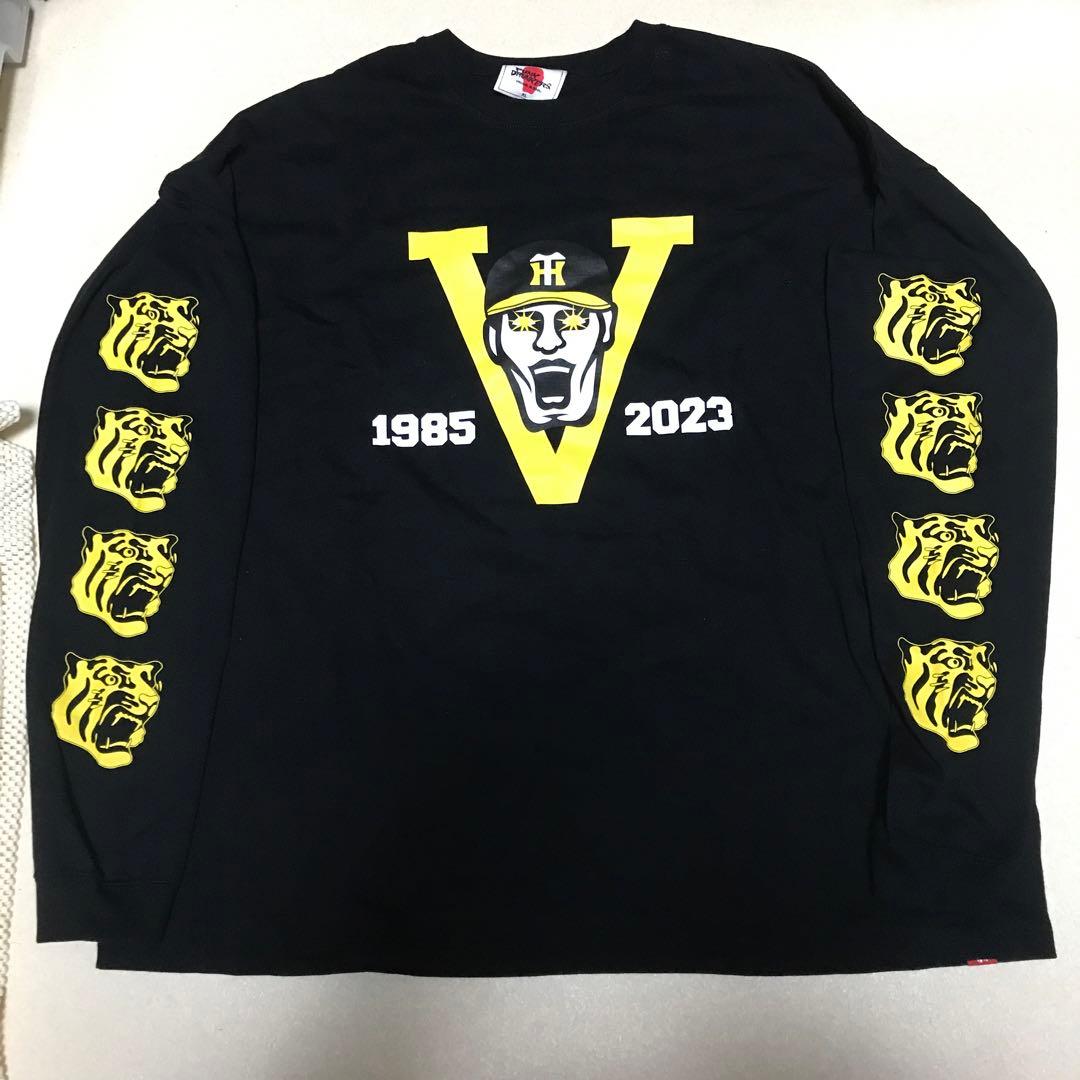 パンクドランカーズ XL 阪神タイガース 未使用 Tシャツ 長袖 日本一 優勝