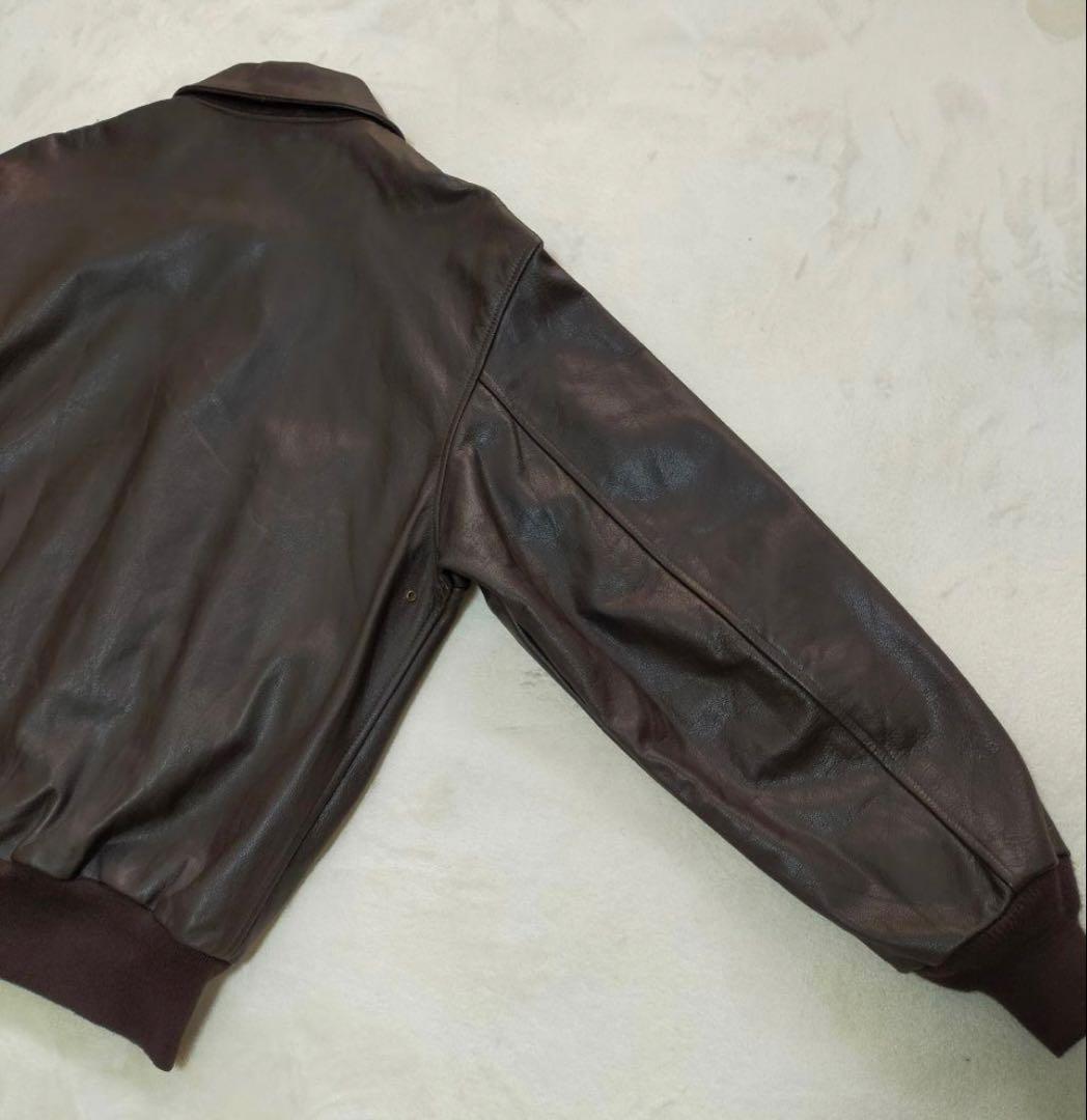 美品　90S　USA製　COOPER　A-2　フライトジャケット　42R