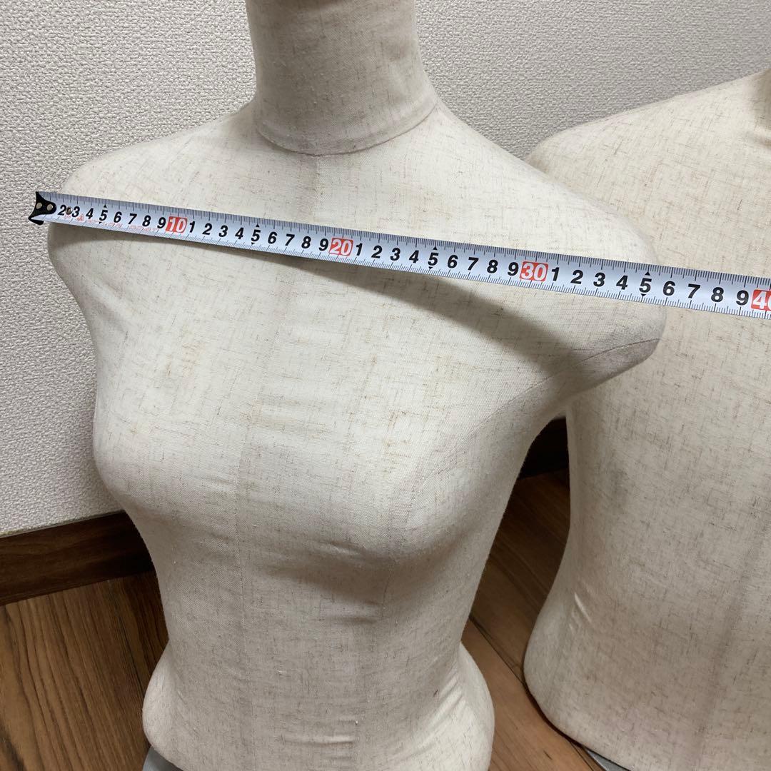 男性のみ　　布製マネキン　トルソー