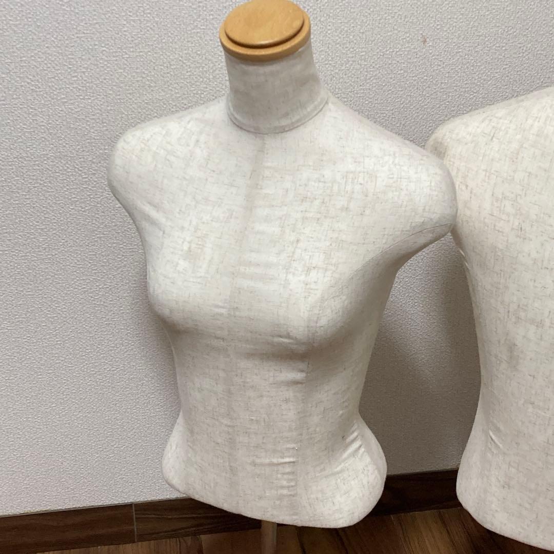 男性のみ　　布製マネキン　トルソー