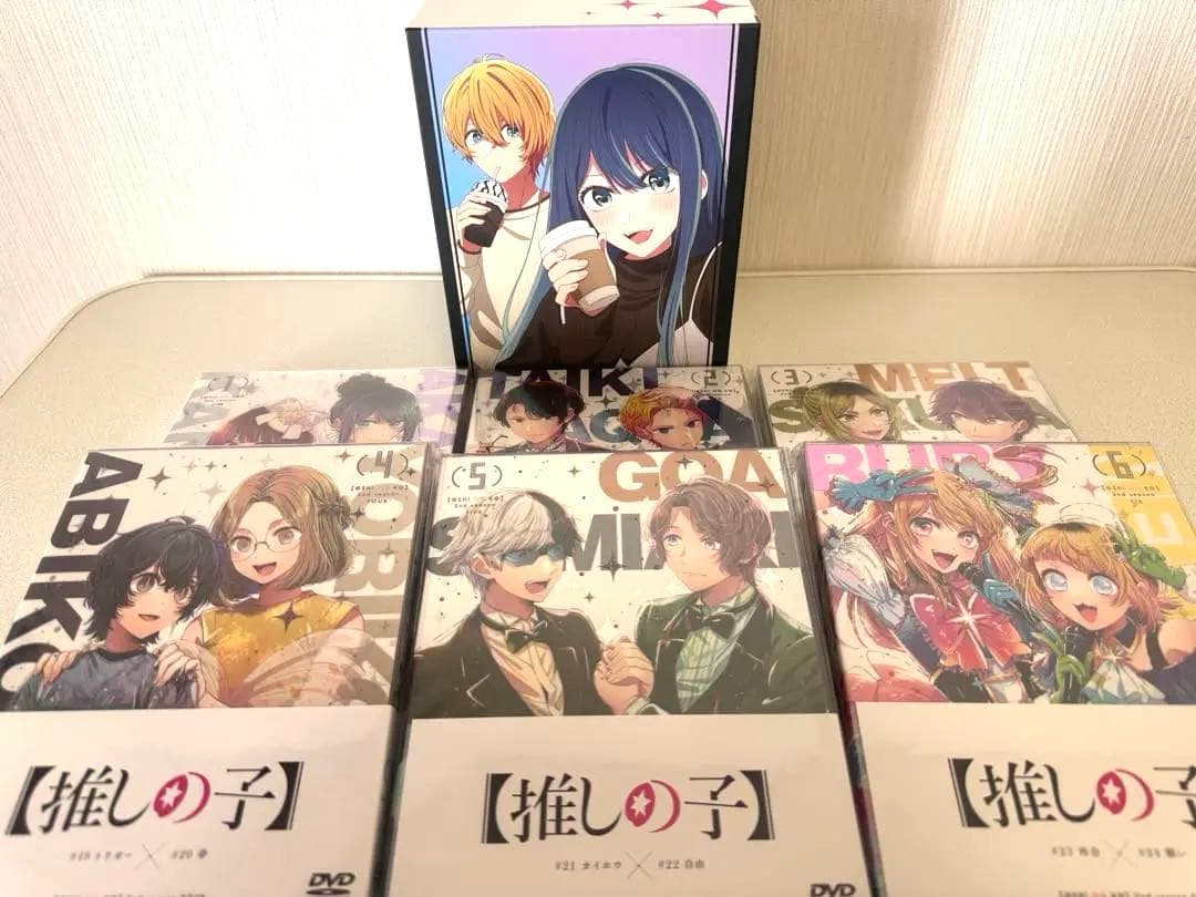 推しの子 DVD season1、2全巻セット　収納ボックス&特典つき
