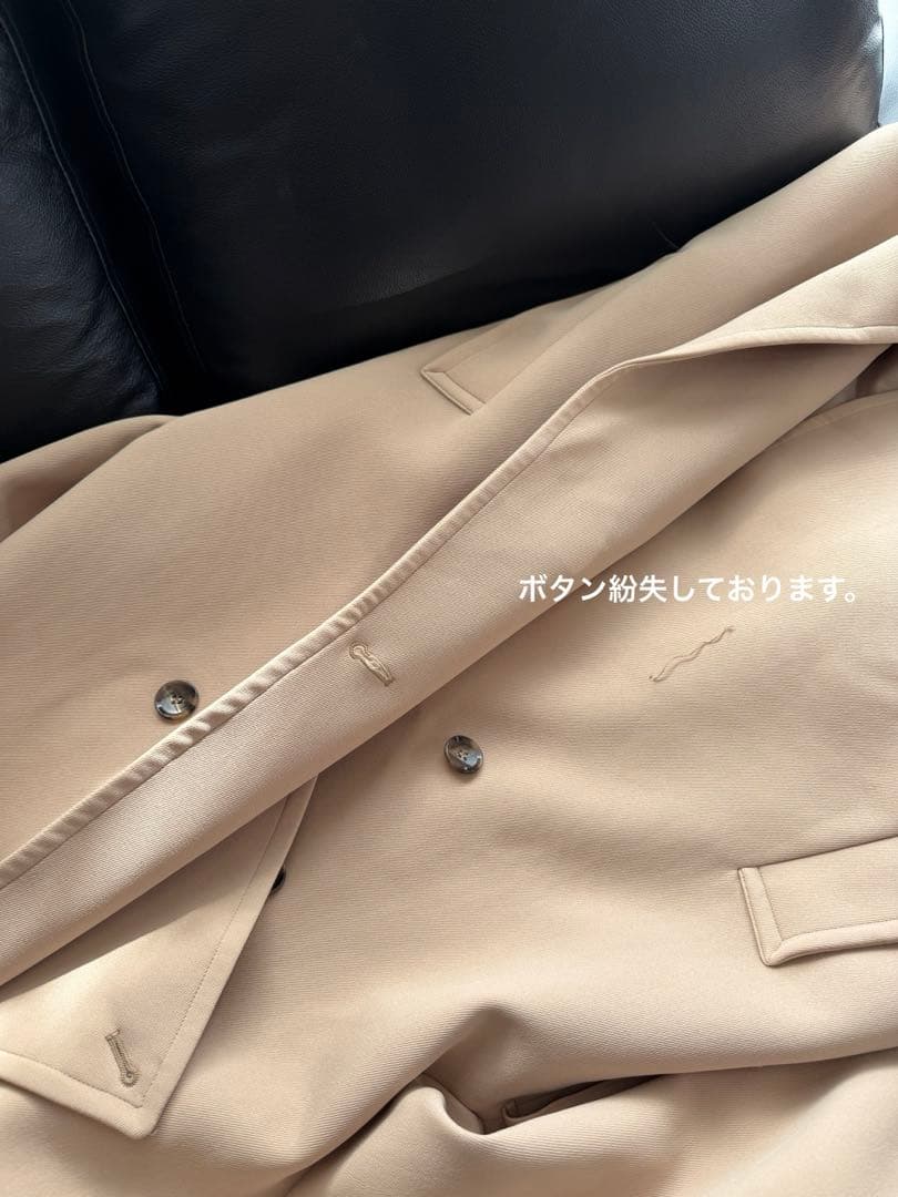 laubeblanc ローブブラン Wide belt Trench coat