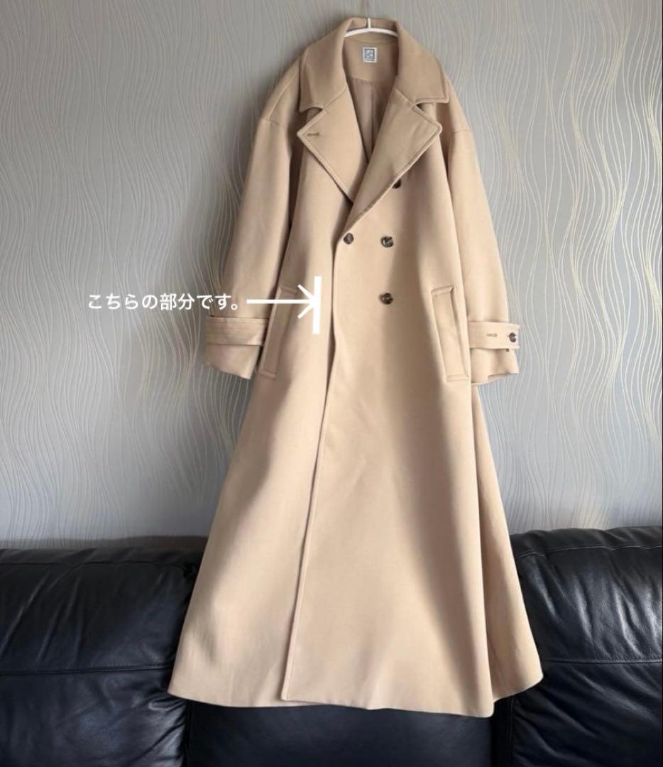 laubeblanc ローブブラン Wide belt Trench coat