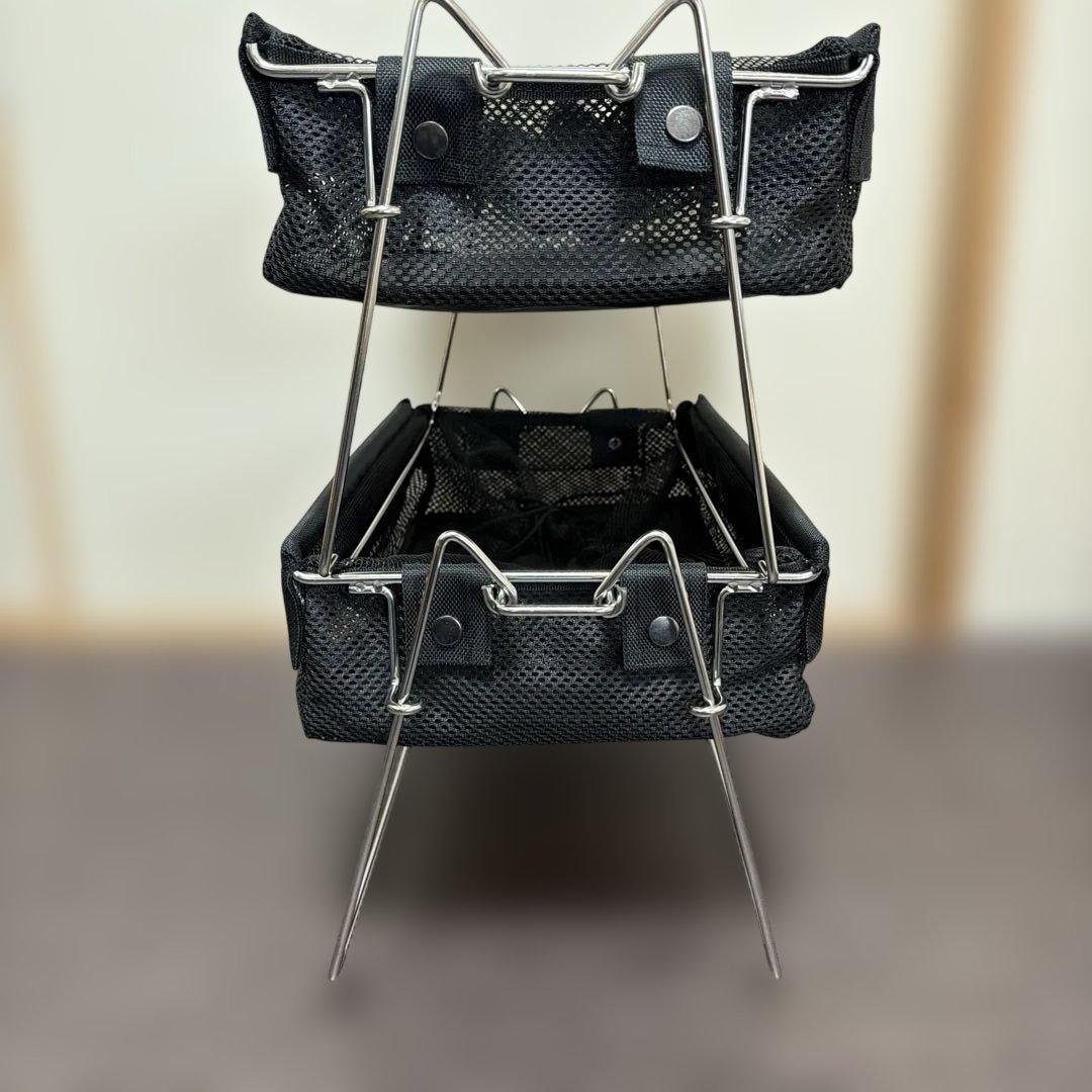 しましまさま専用　東京クラフト バケットシェルフ メッシュ　2個セット