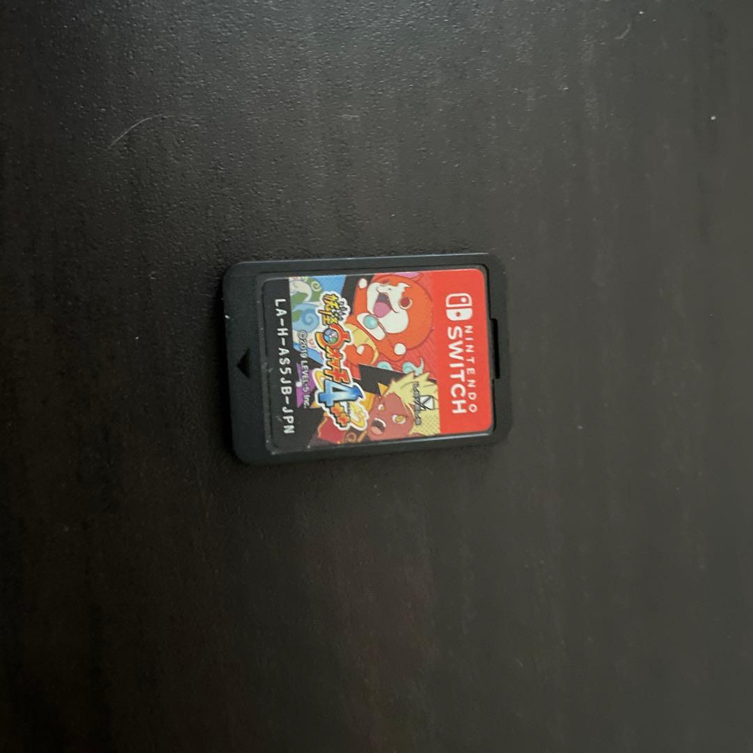 ニンテンドーSwitch ブレワイのカセット 妖怪ウォッチ4のカセット
