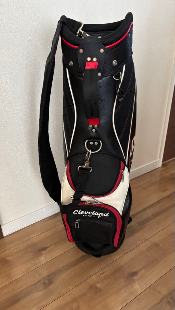 Cleveland Golf キャディバッグ ブラック/ホワイト