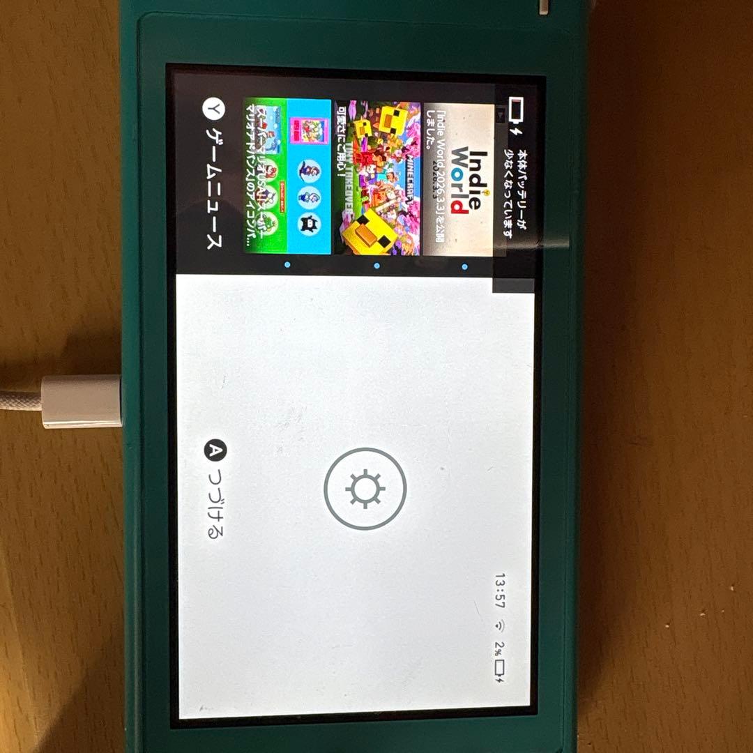Nintendo Switch Lite 動作確認済み スティックカバー無し