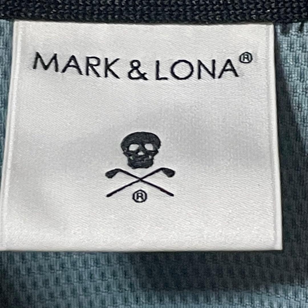 MARK & LONA マークアンドロナ スカル柄 ポロシャツ サイズ46