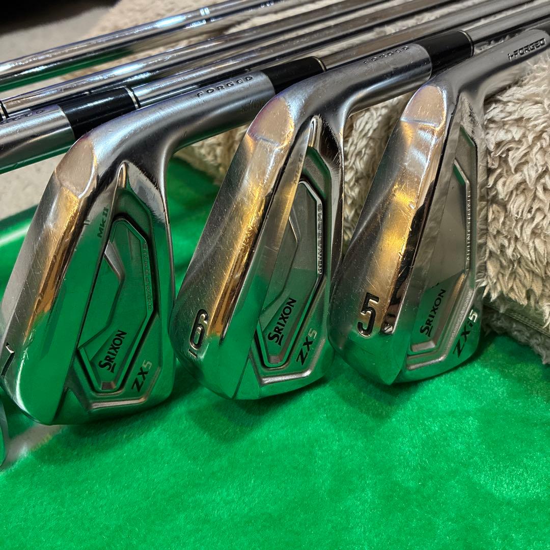 SRIXON スリクソンZX5 MKⅡ ５本＋ZXi5 5I １本　アイアン