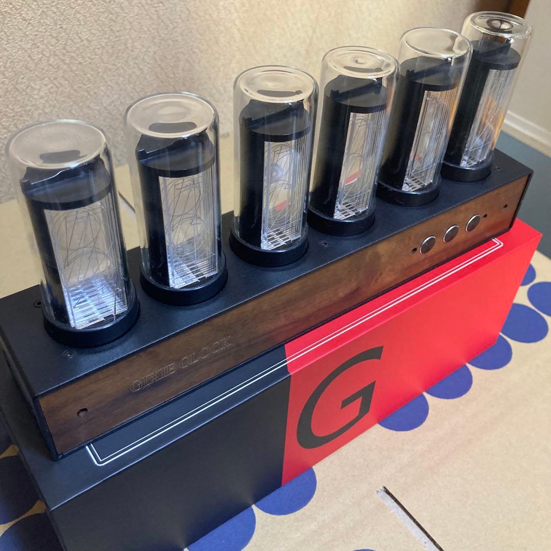 【Gixie Clock】 ニキシー管風置き時計 初代