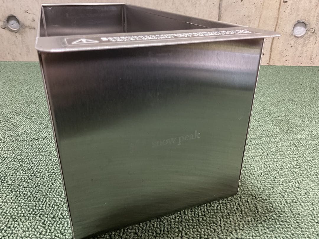 美品 ステンボックスハーフユニット ＆ ハンガー スノーピーク