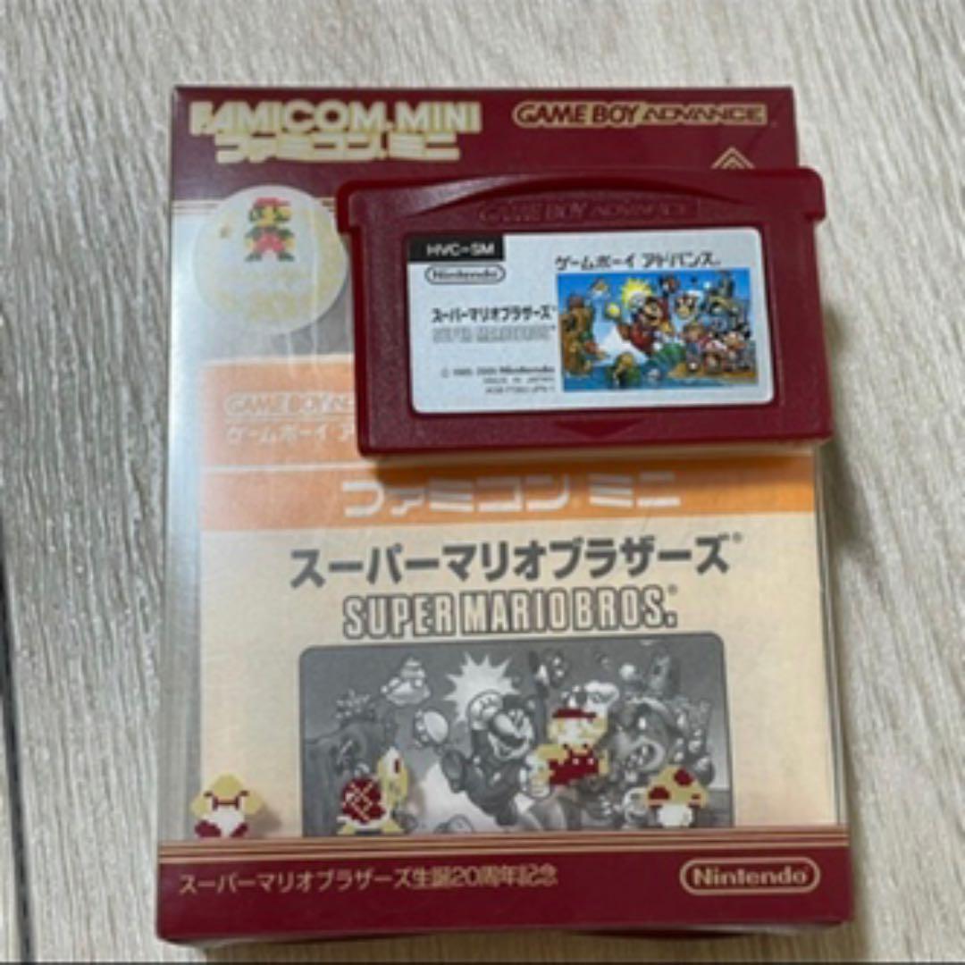 ゲームボーイミクロ　スーパーマリオブラザーズ　ソフト付き