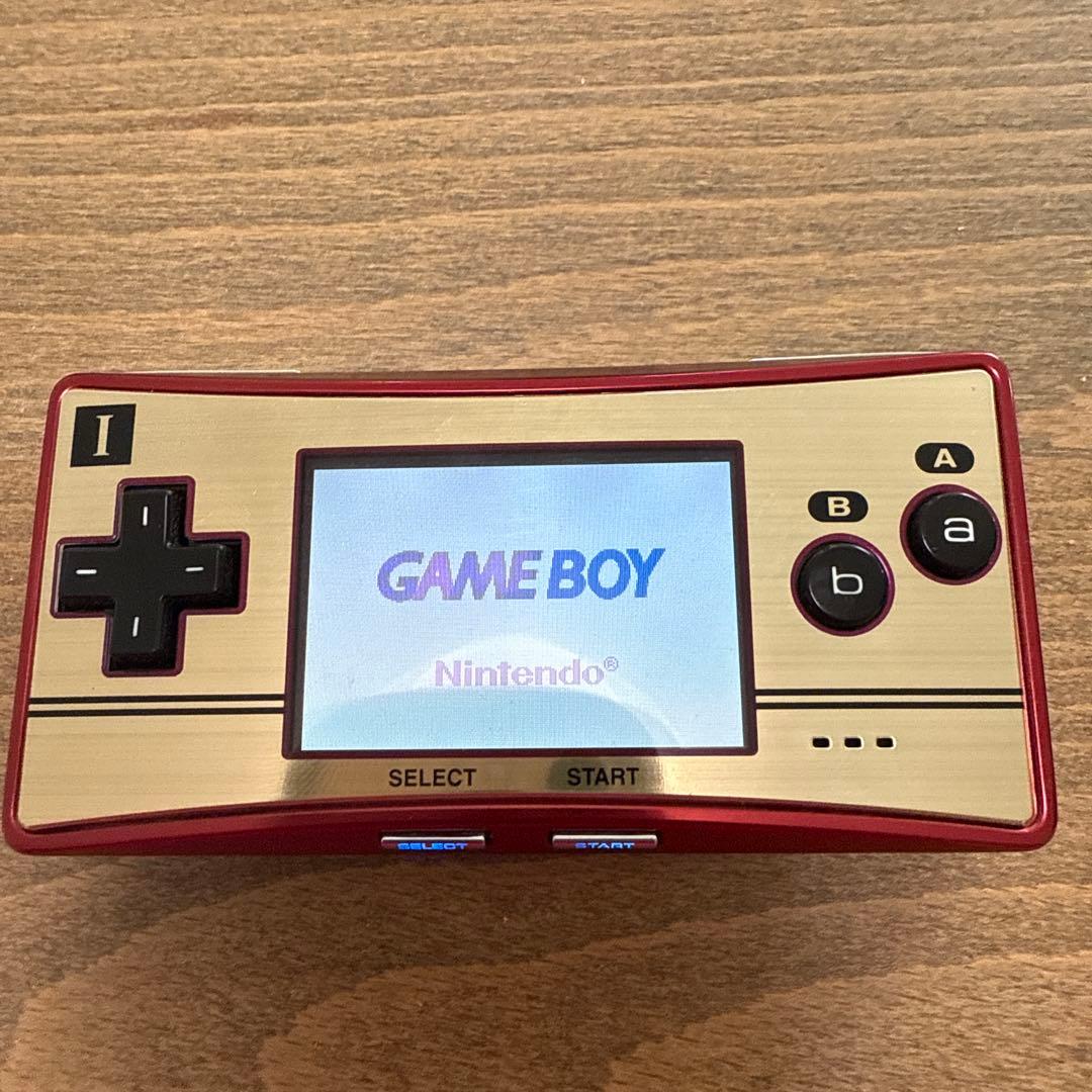 ゲームボーイミクロ　スーパーマリオブラザーズ　ソフト付き