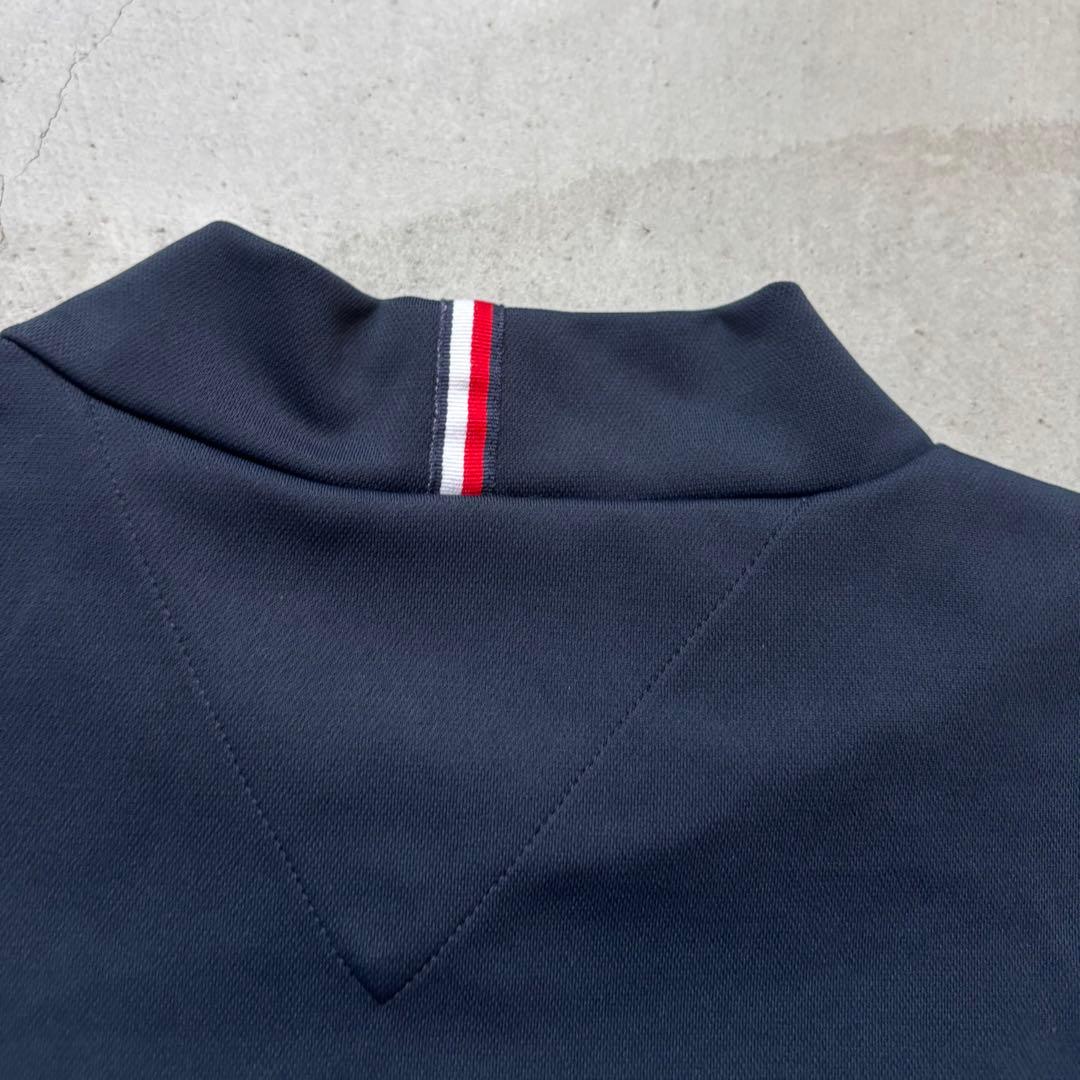 【美品】  GOLF 半袖モックネックTシャツ ロゴ