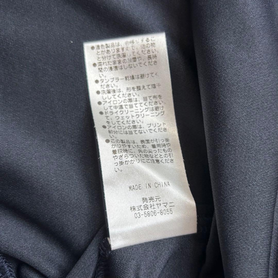 【美品】  GOLF 半袖モックネックTシャツ ロゴ