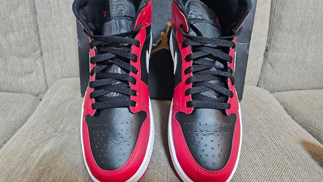 値下げ　NIKE AIR JORDAN 1 MID GymRed 28.0