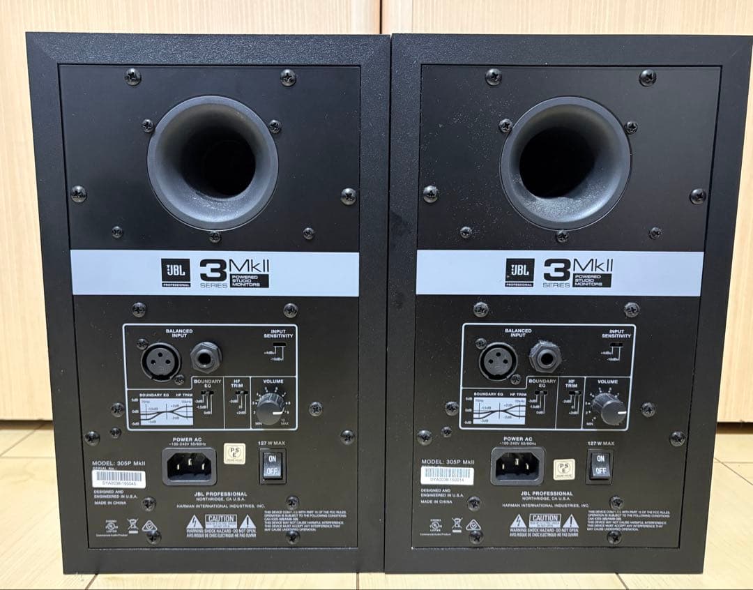 ウ*ー様 【モニタースピーカー】JBL 305P MKⅡ ペア