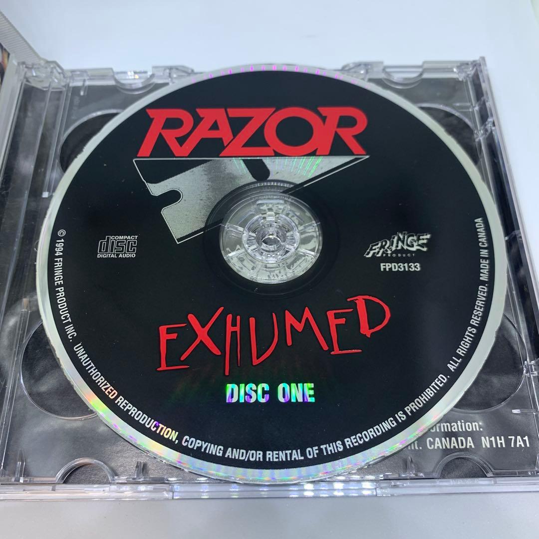 Razor Exhumed スラッシュメタル コンピ盤
