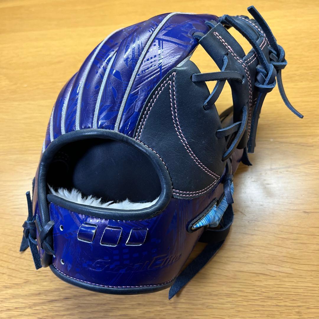 ミズノ グローバルエリート ダイバーシティブルー 坂本モデル　軟式 内野用