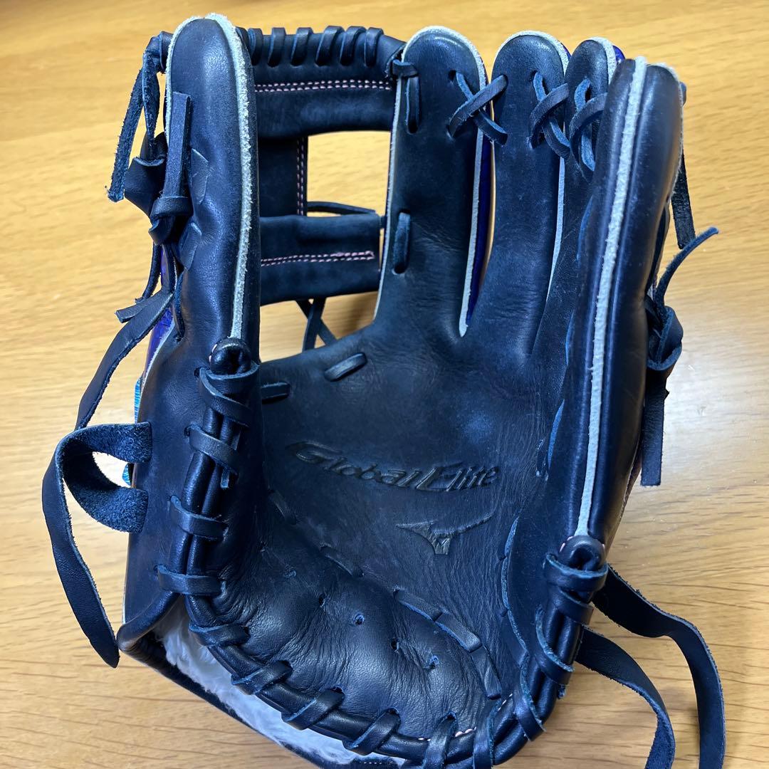 ミズノ グローバルエリート ダイバーシティブルー 坂本モデル　軟式 内野用